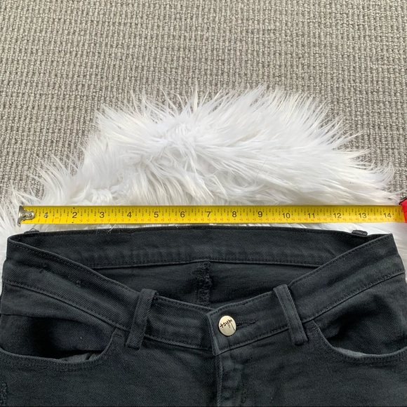 Ksubi Black Skinny Jeans with Ankle Zipper - Picture 9 of 12